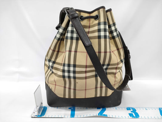 BURBERRY Nova Check Shoulder Bag