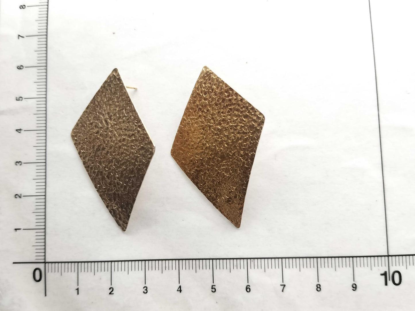 agete K10/SV 6.7g Earrings