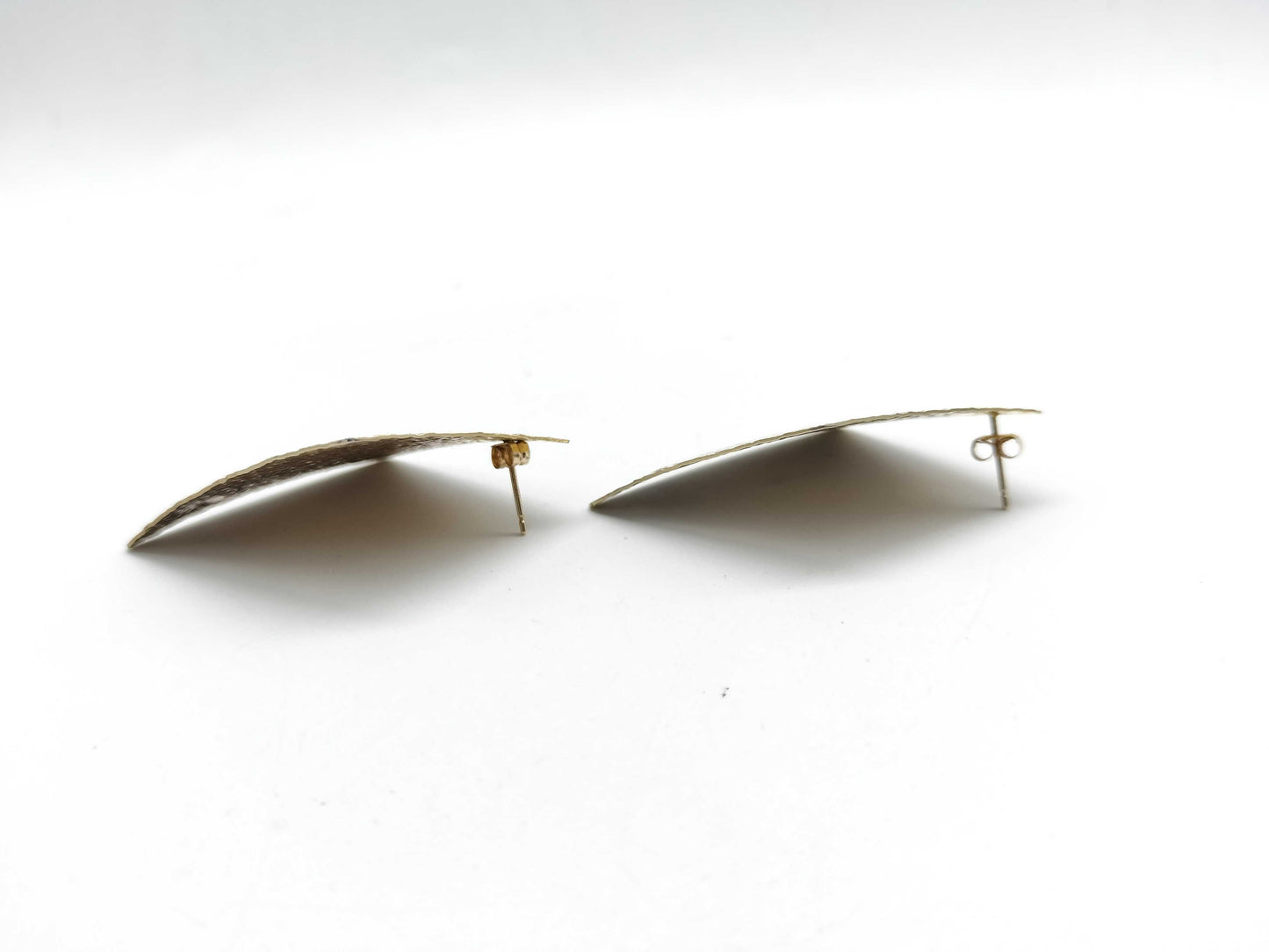 agete K10/SV 6.7g Earrings