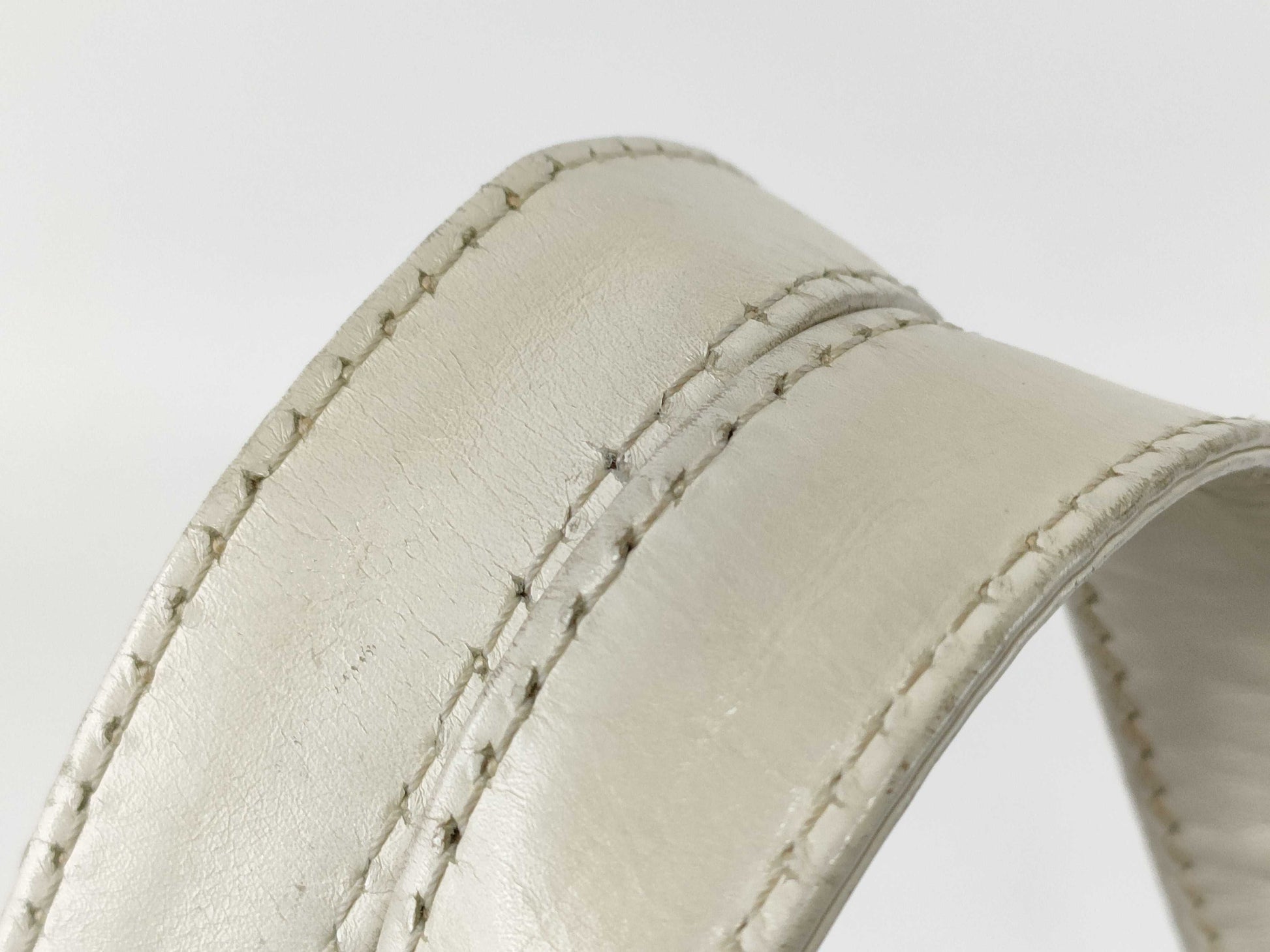 CHANEL Wild Stitch Leather/Coco Mark/Tote Shoulder Bag