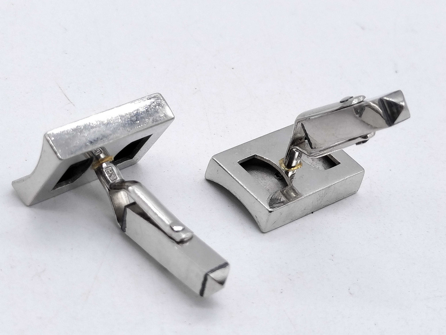 3-piece diamond PT900/PT850 23.1g Tie pin / cuff