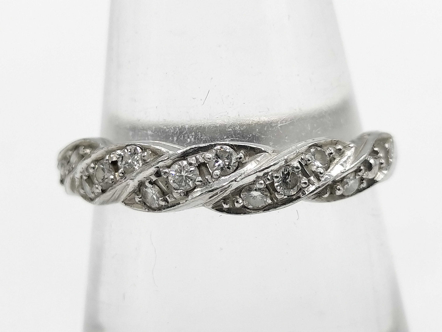 D0.20ct Pt900 3.3g Ring