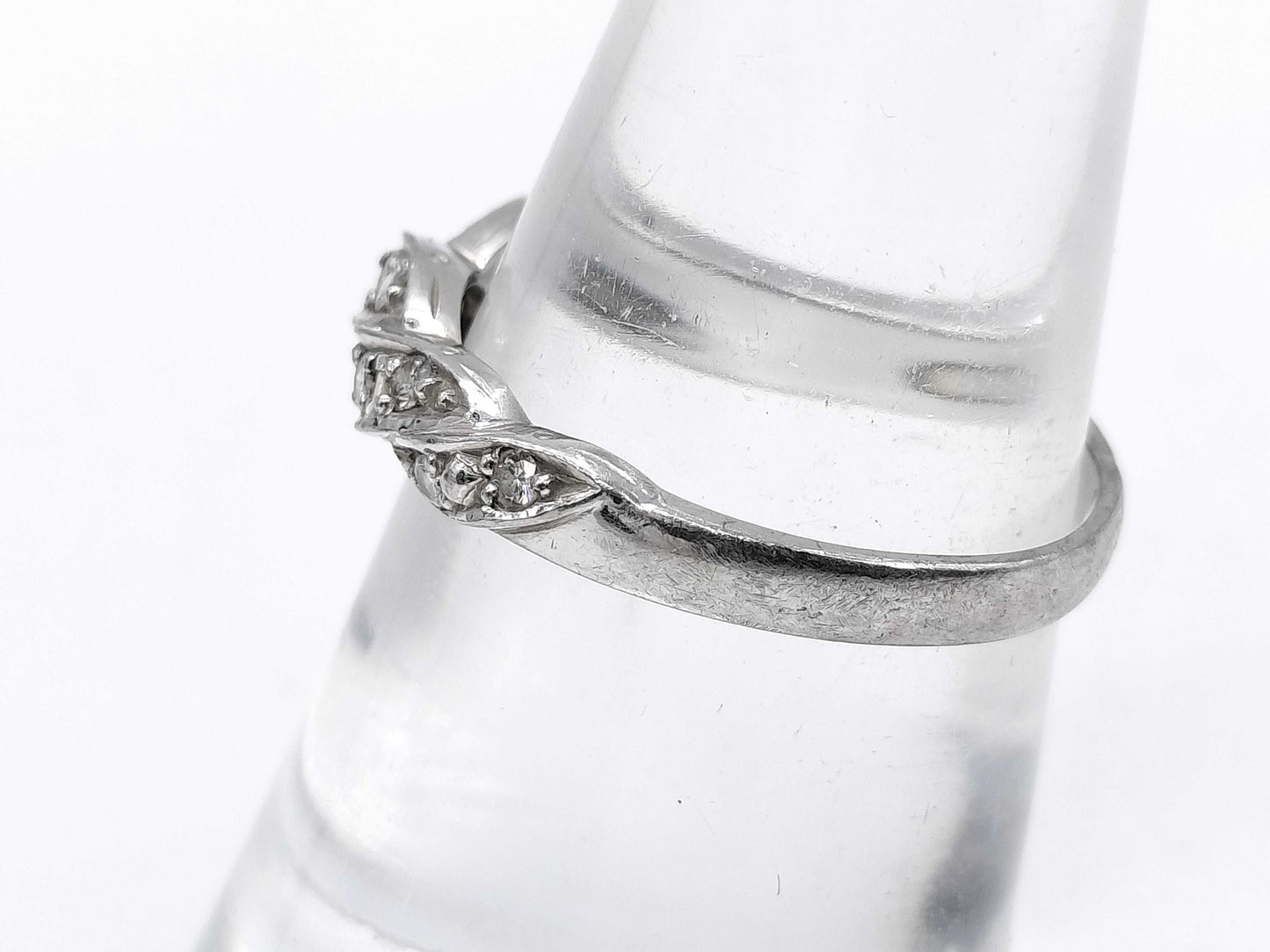 D0.20ct Pt900 3.3g Ring