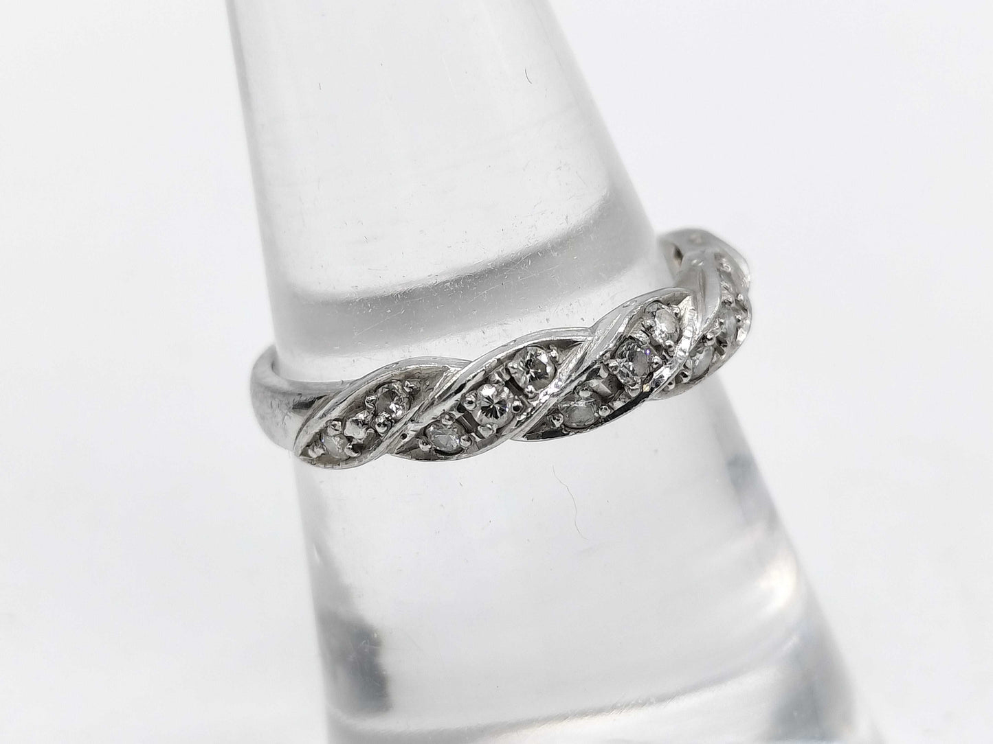 D0.20ct Pt900 3.3g Ring