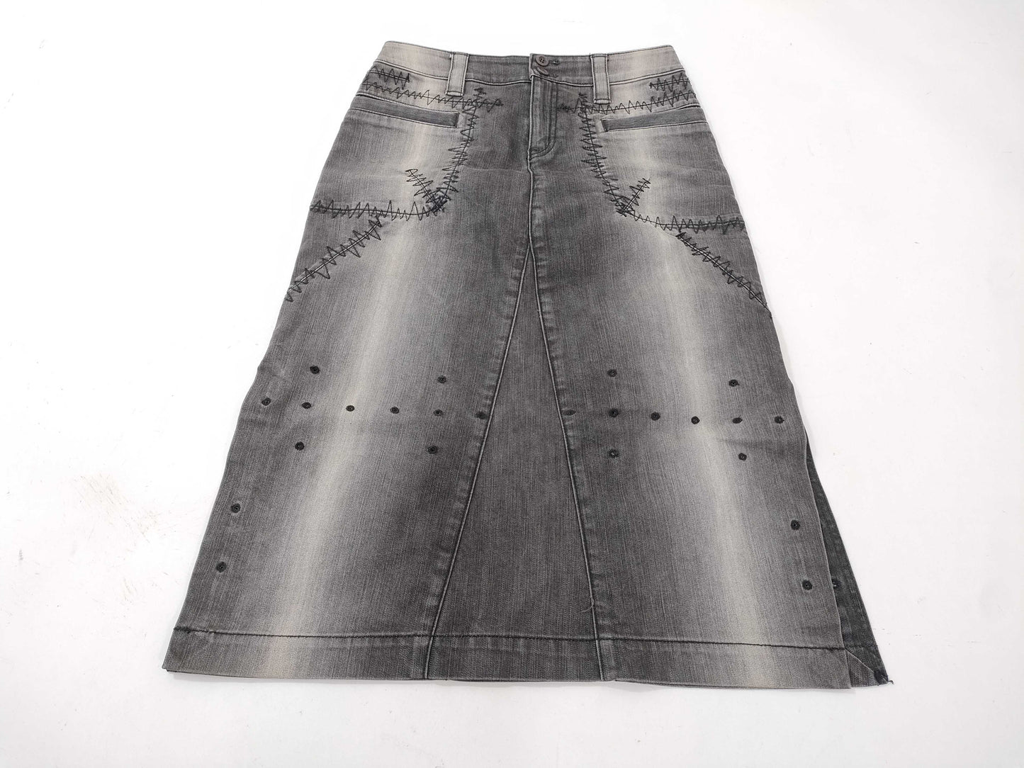 ISSEY MIYAKE denim skirt