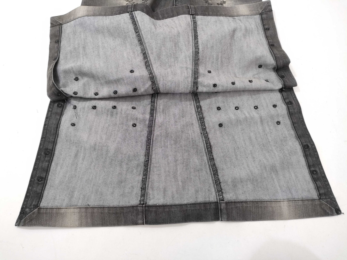 ISSEY MIYAKE denim skirt