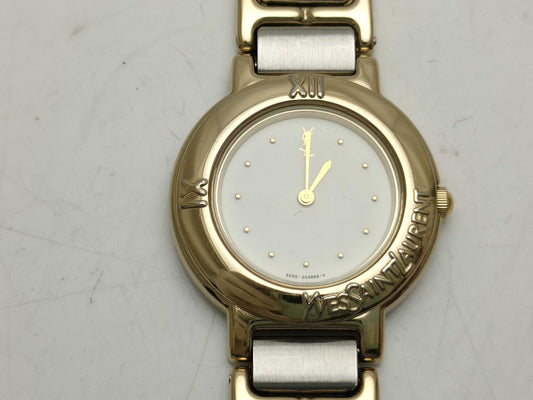 Yves Saint Laurent Round Two-tone Women's Watch