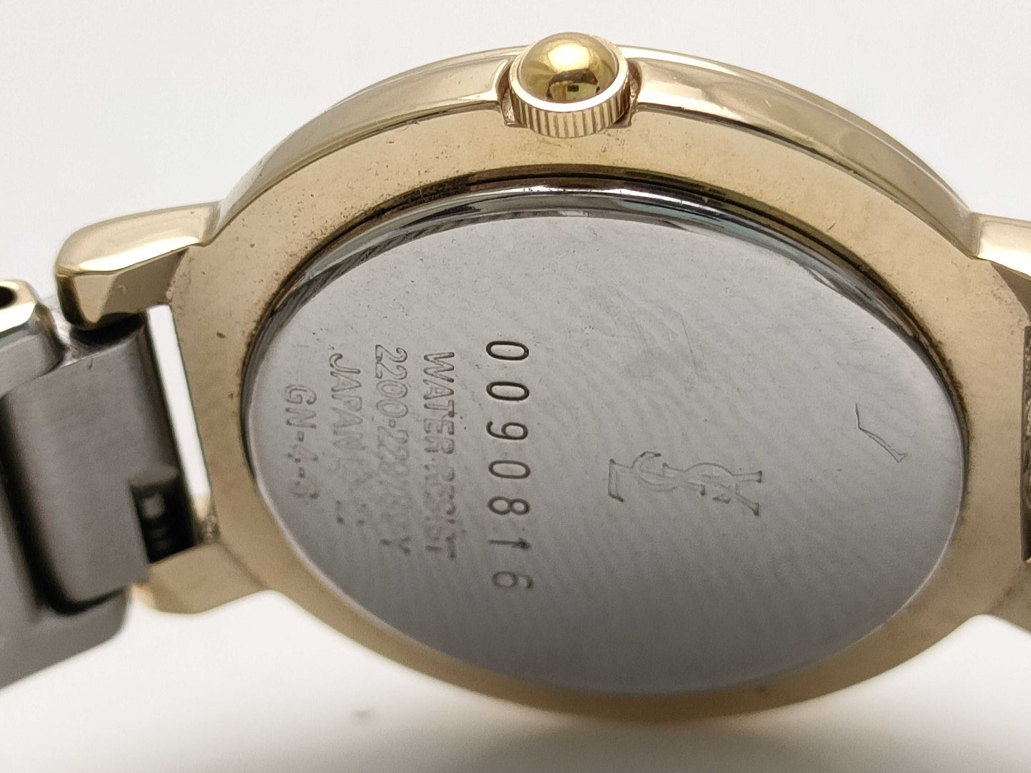 Yves Saint Laurent Round Two-tone Women's Watch