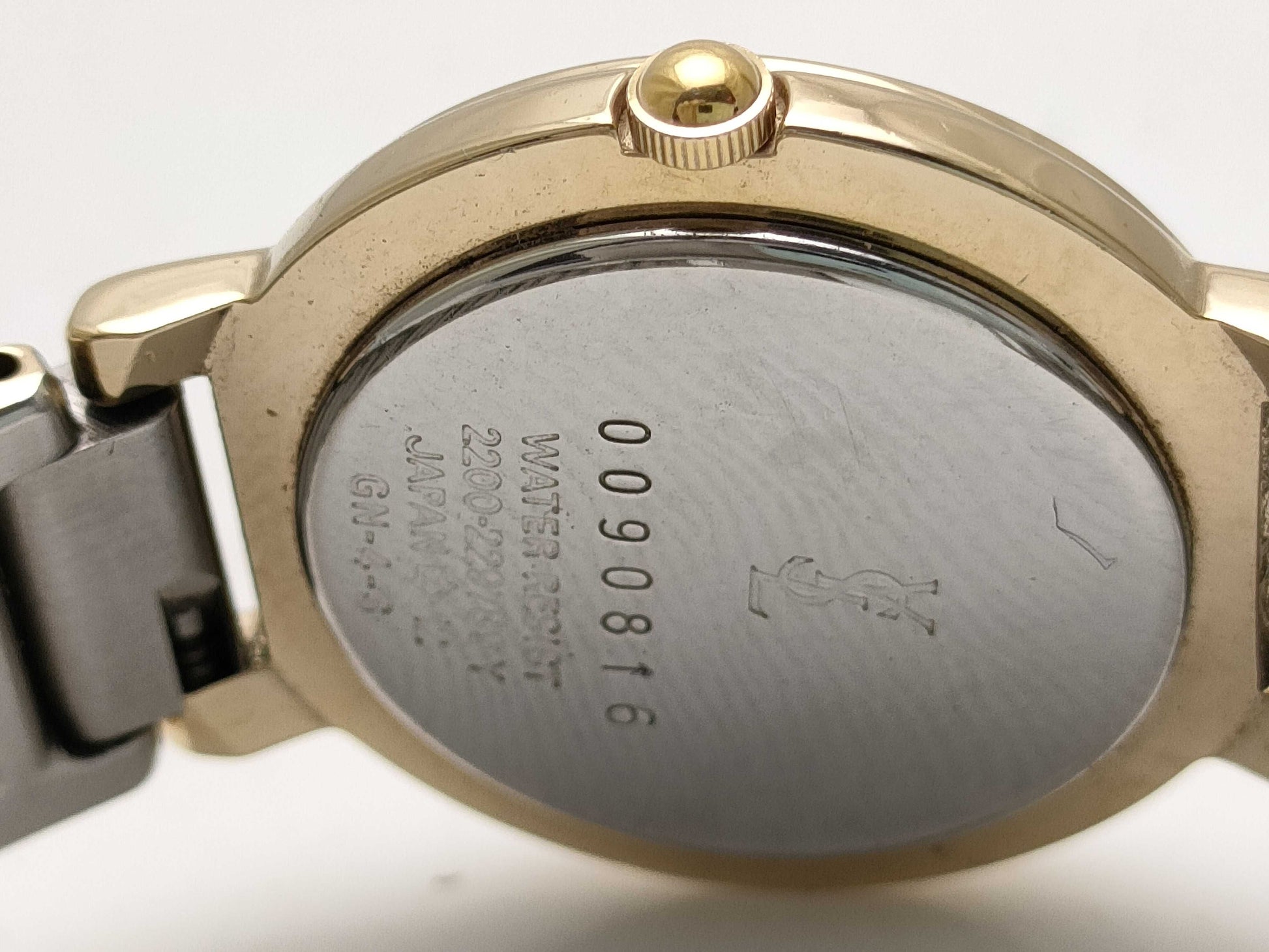 Yves Saint Laurent Round Two-tone Women's Watch
