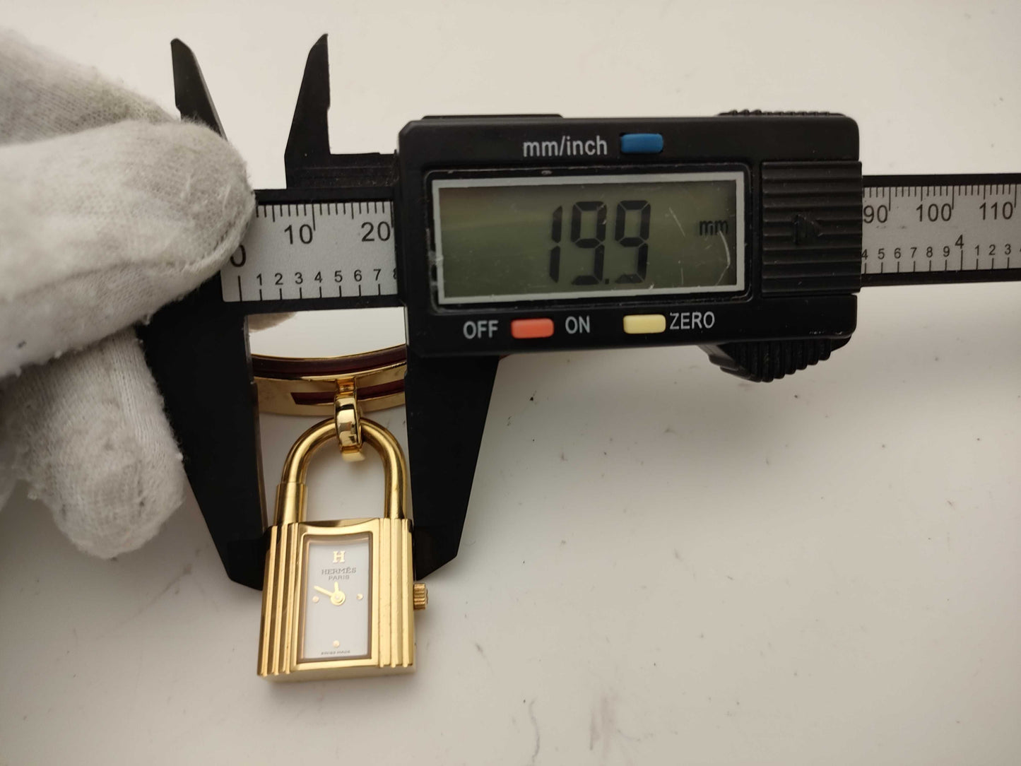 HERMES Kelly Kelly Watch 〇Y Unusual Women's Watch