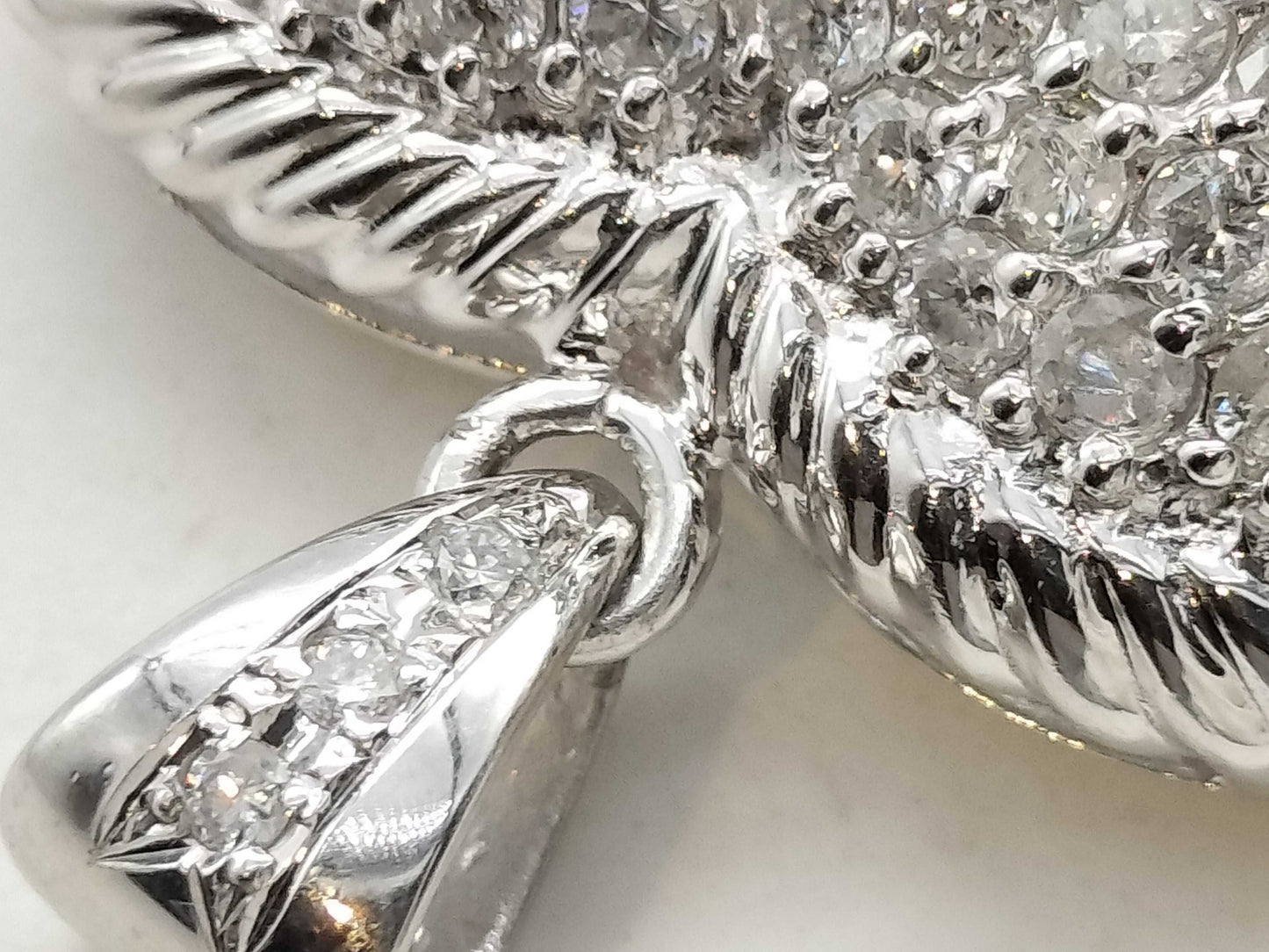D3.00ct Pt900 14.8g Pendant Top