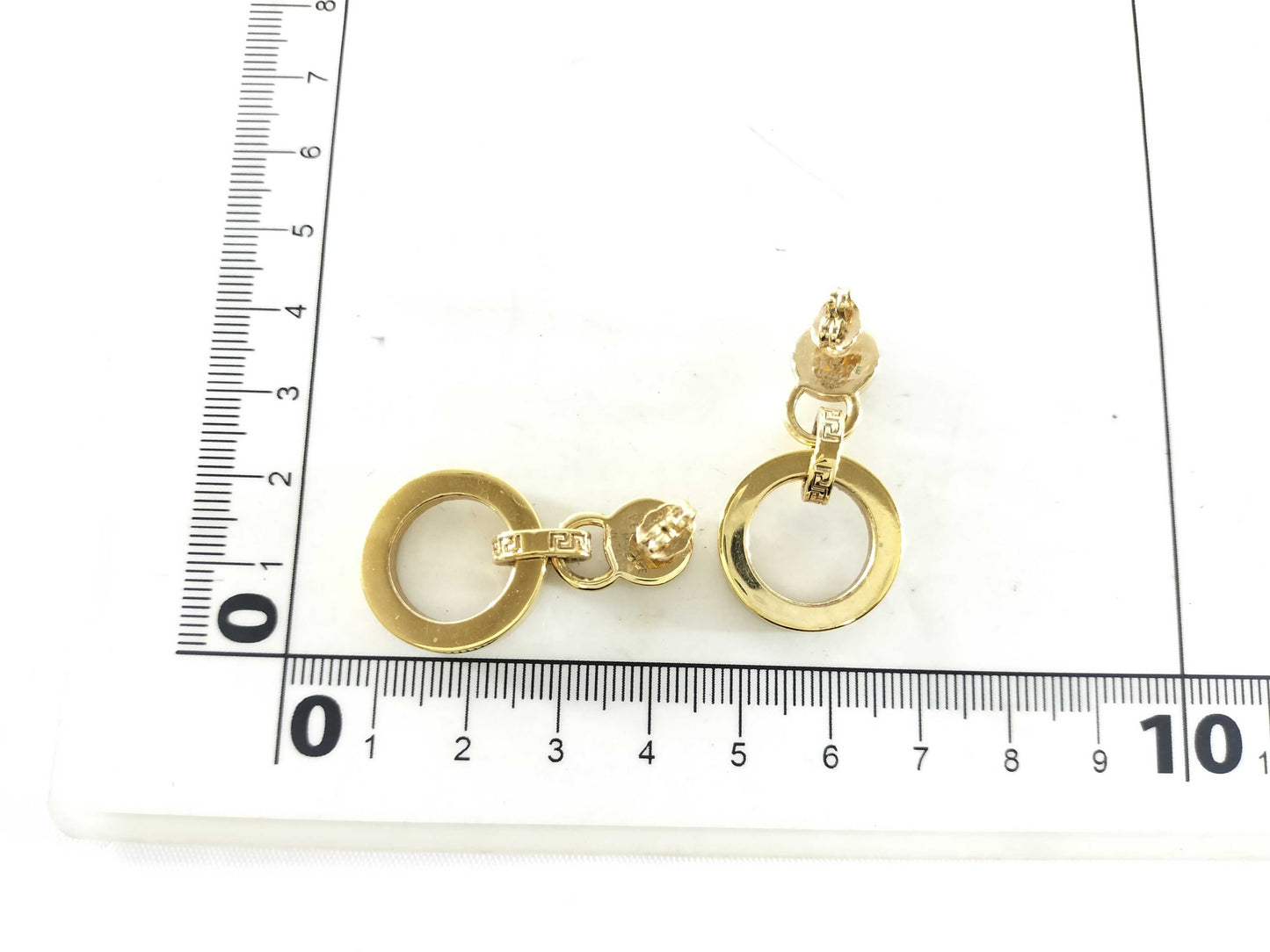 VERSACE Stone Earrings
