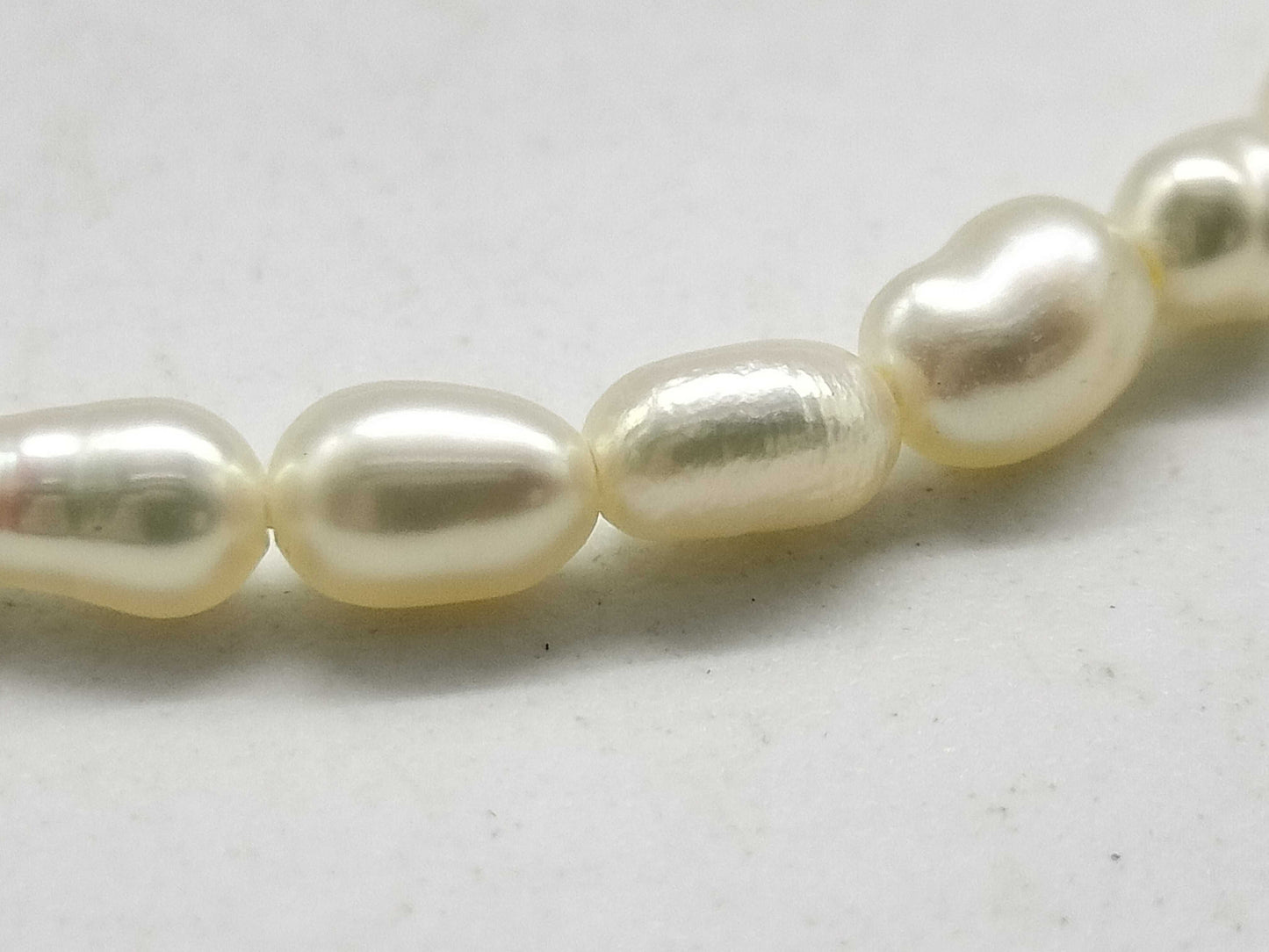 Ruby and Keshi Pearl, Diameter: Approx. 2.5mm, 1.9g, 10K Gold, Bracelet/Bangle