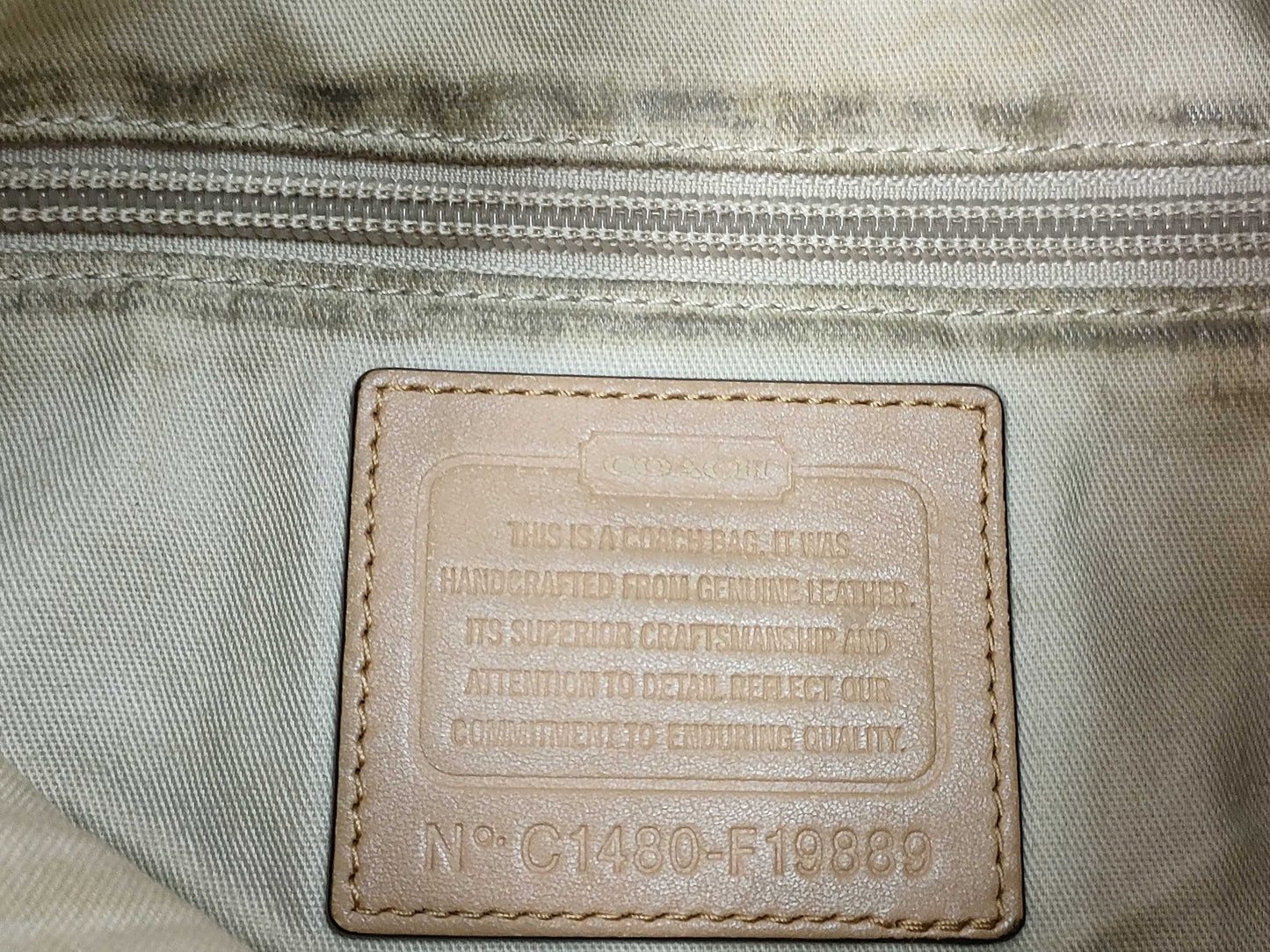 COACH 2-piece shoulder bag