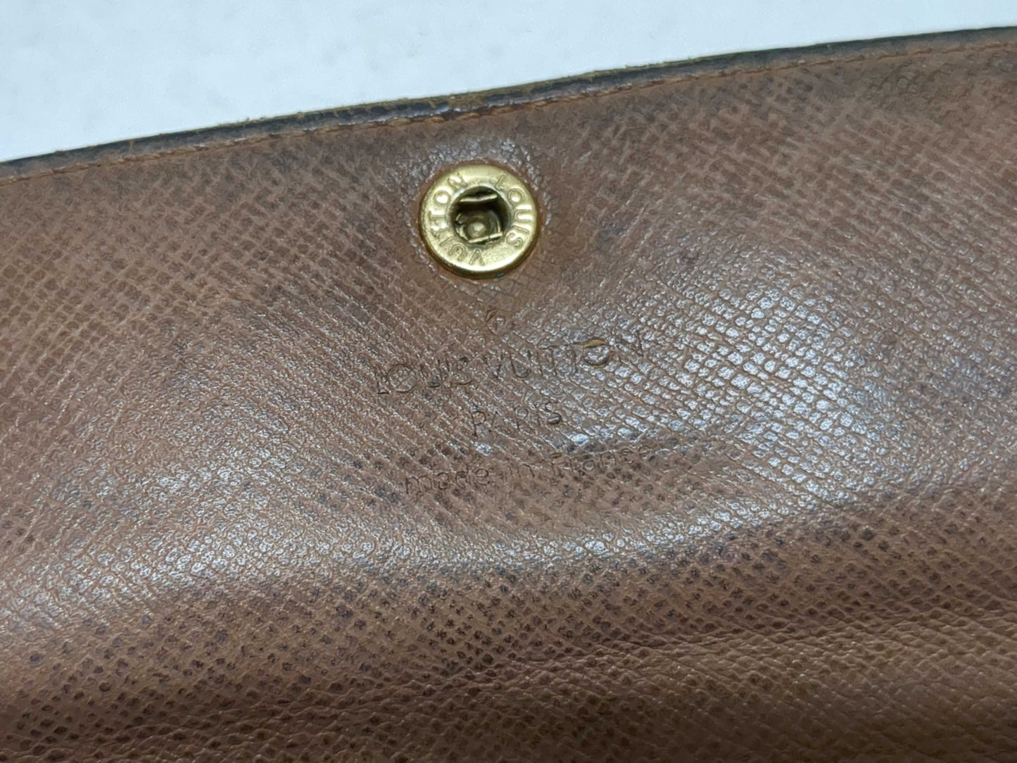 (10463_0009) LOUIS VUITTON Monogram Vuitton/Gucci/Celine Long Wallet 3 Pieces Wallet