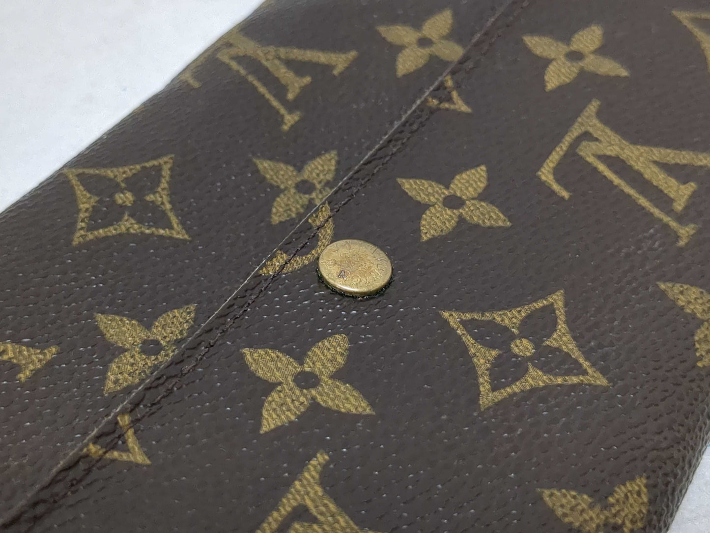 (10463_0009) LOUIS VUITTON Monogram Vuitton/Gucci/Celine Long Wallet 3 Pieces Wallet