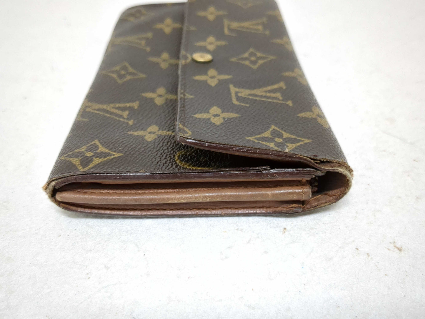 (10463_0009) LOUIS VUITTON Monogram Vuitton/Gucci/Celine Long Wallet 3 Pieces Wallet