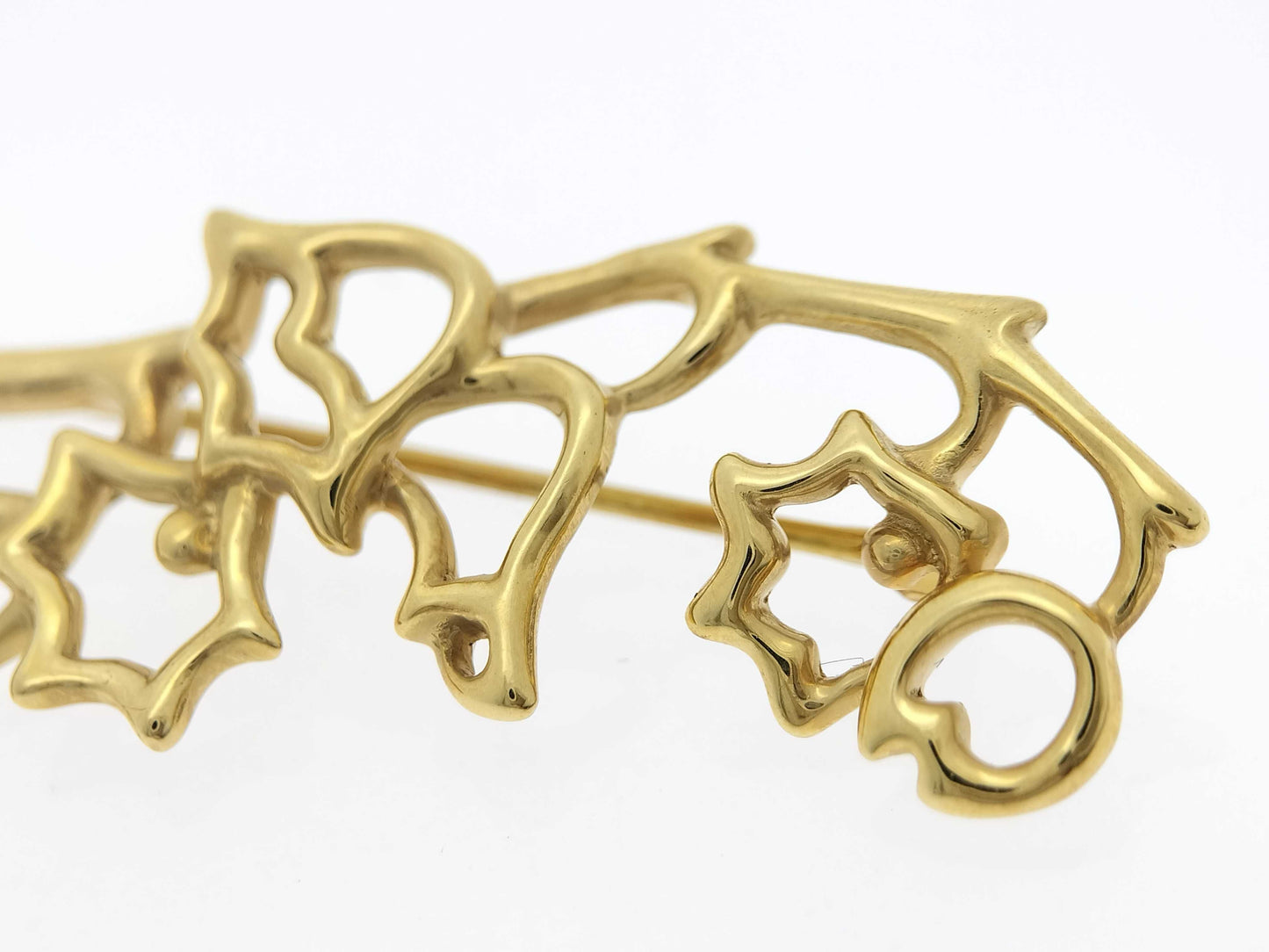 Tiffany & Co. Brooch, 18K Gold, 7.0g, Brooch