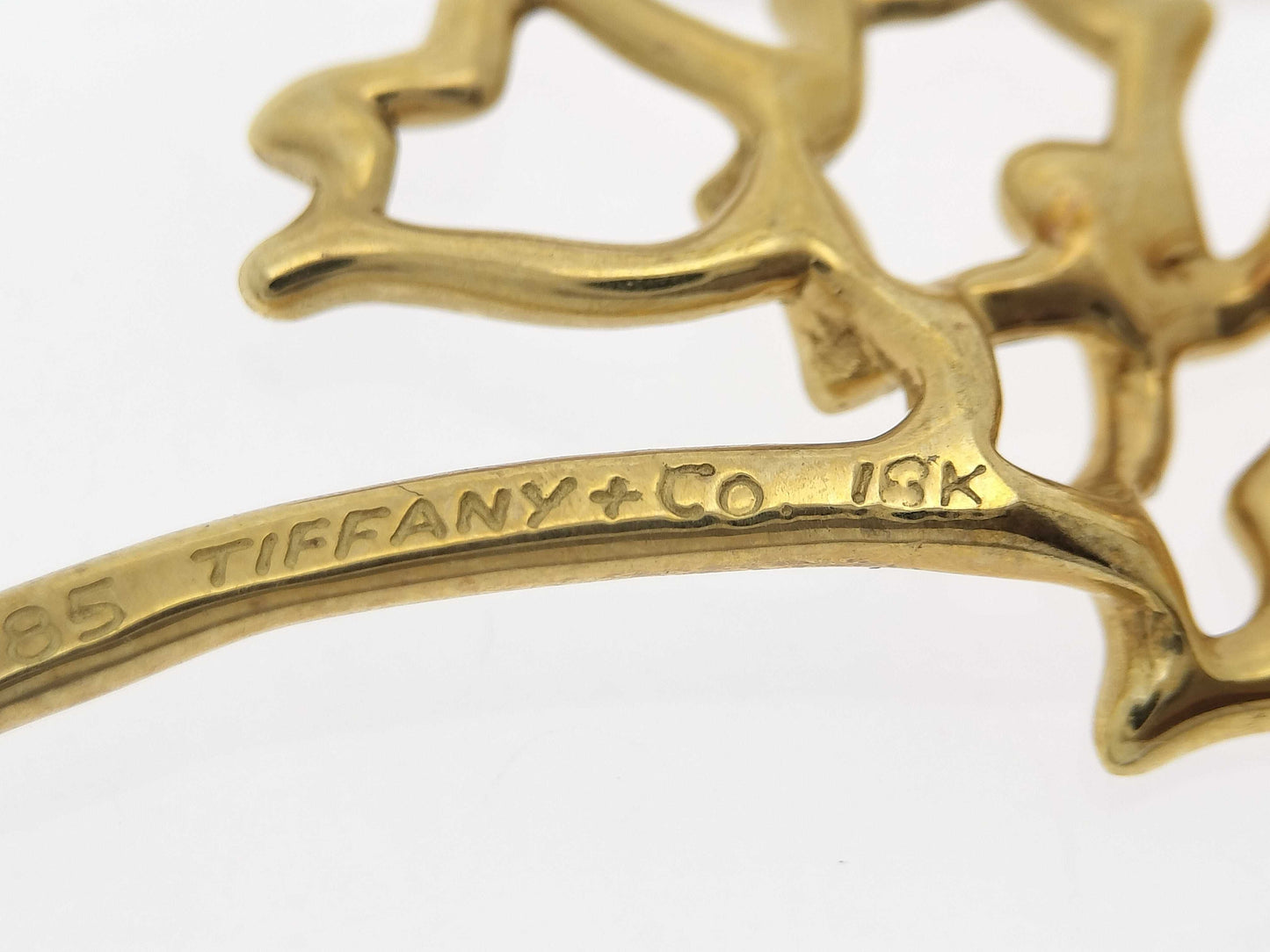 Tiffany & Co. Brooch, 18K Gold, 7.0g, Brooch