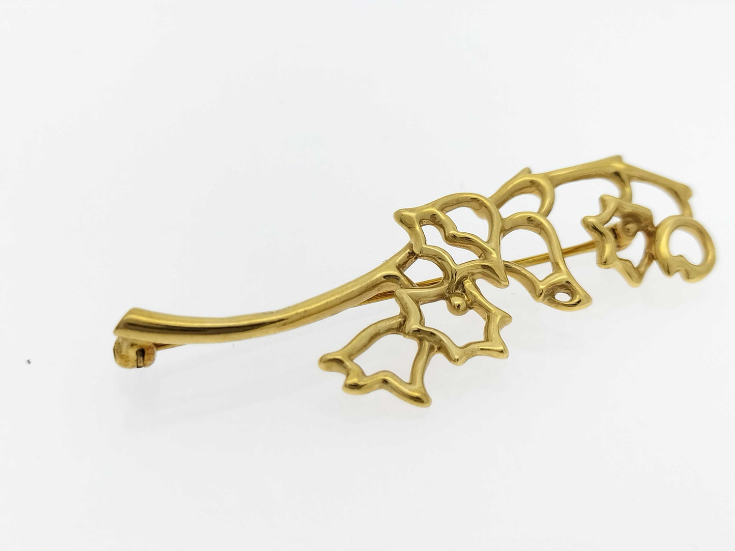 Tiffany & Co. Brooch, 18K Gold, 7.0g, Brooch