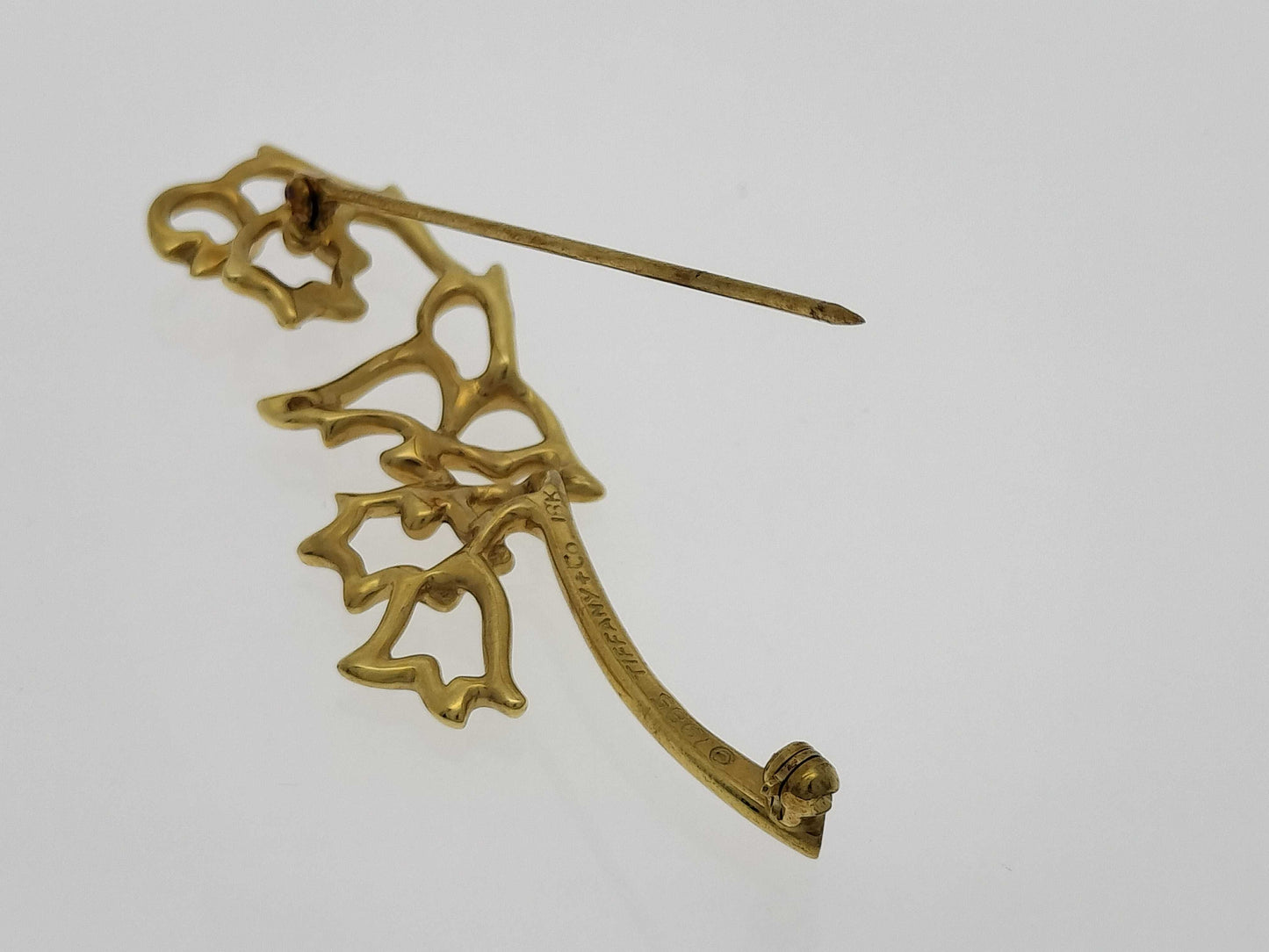 Tiffany & Co. Brooch, 18K Gold, 7.0g, Brooch