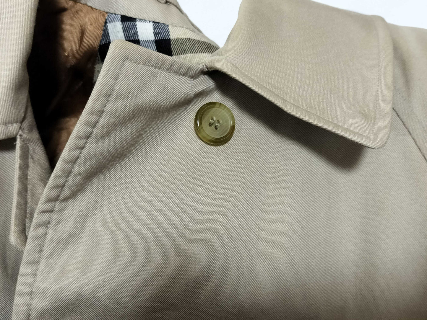 BURBERRY Trench Coat with Check Lining