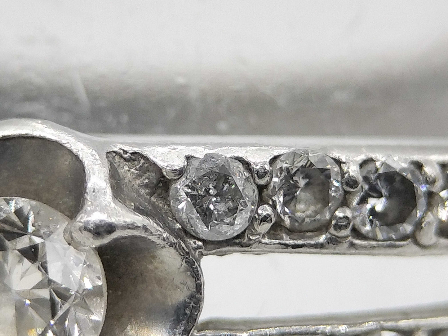 D0.15ct FD0.20ct Pt900 4.1g Ring