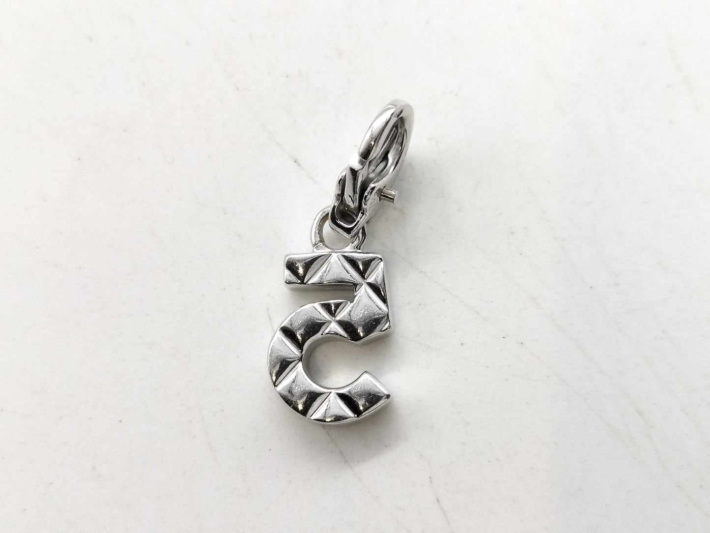CHANEL NO.5 Diamond WG 750 2.3g Pendant Top