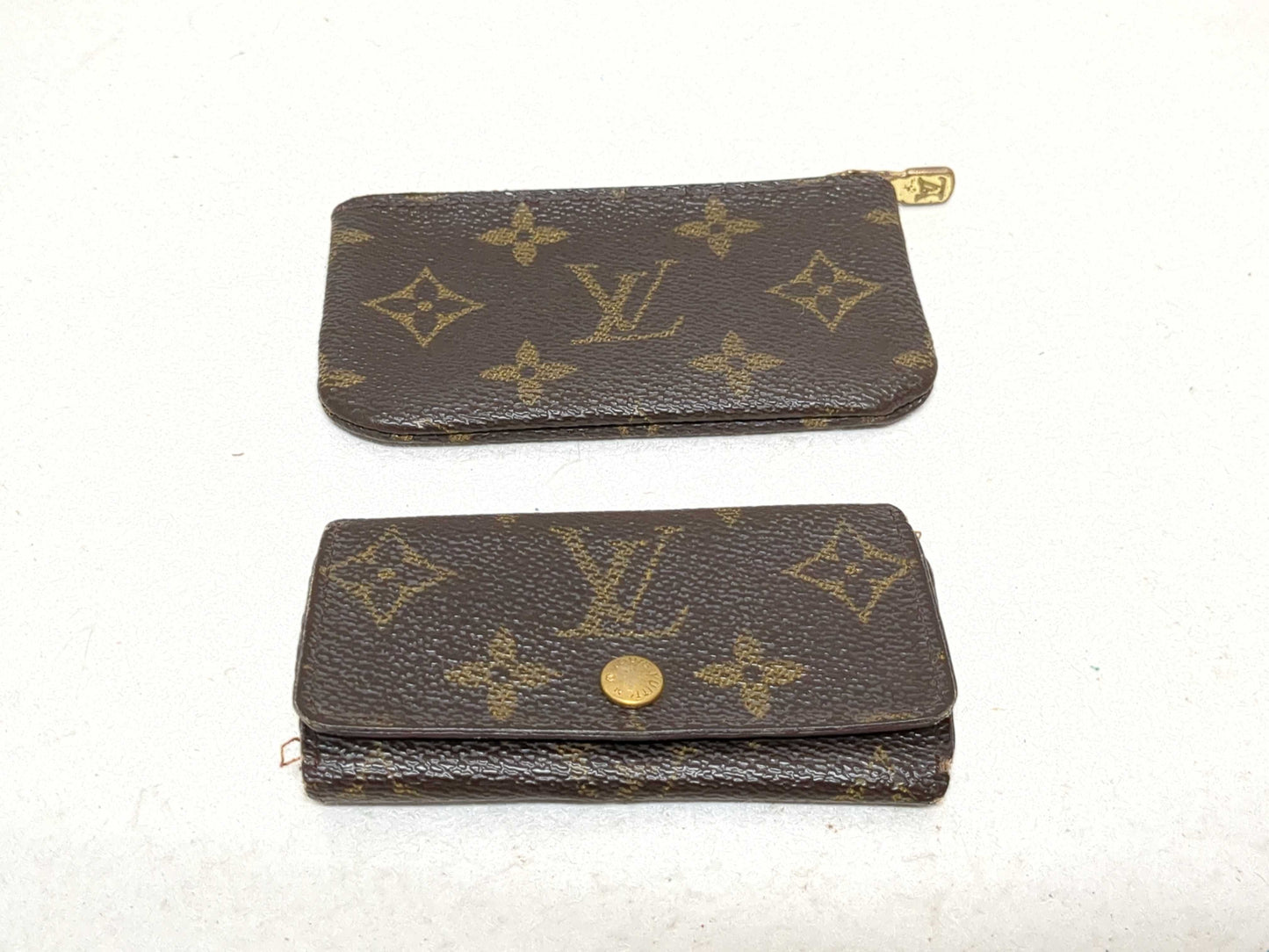 (10463_0034) LOUIS VUITTON Monogram 4-Piece Key Case/Coin Case 2-Piece Set Keycase Keychain