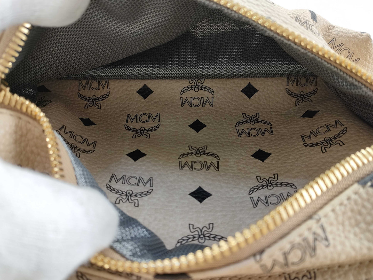 MCM Leather Backpack