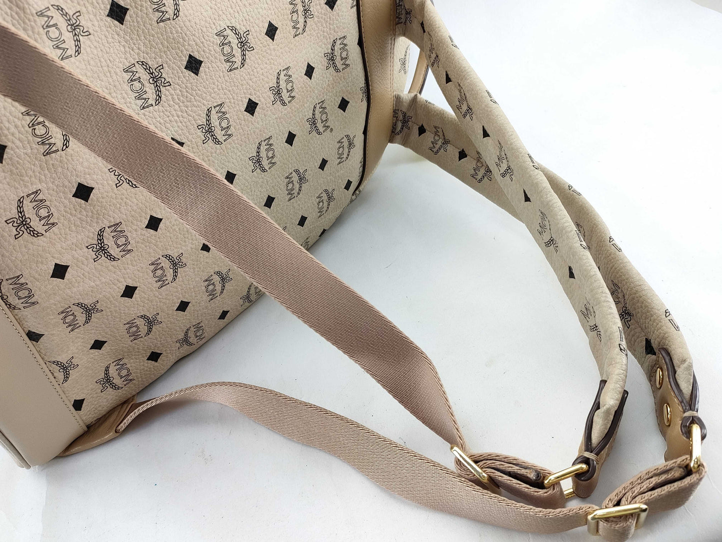 MCM Leather Backpack