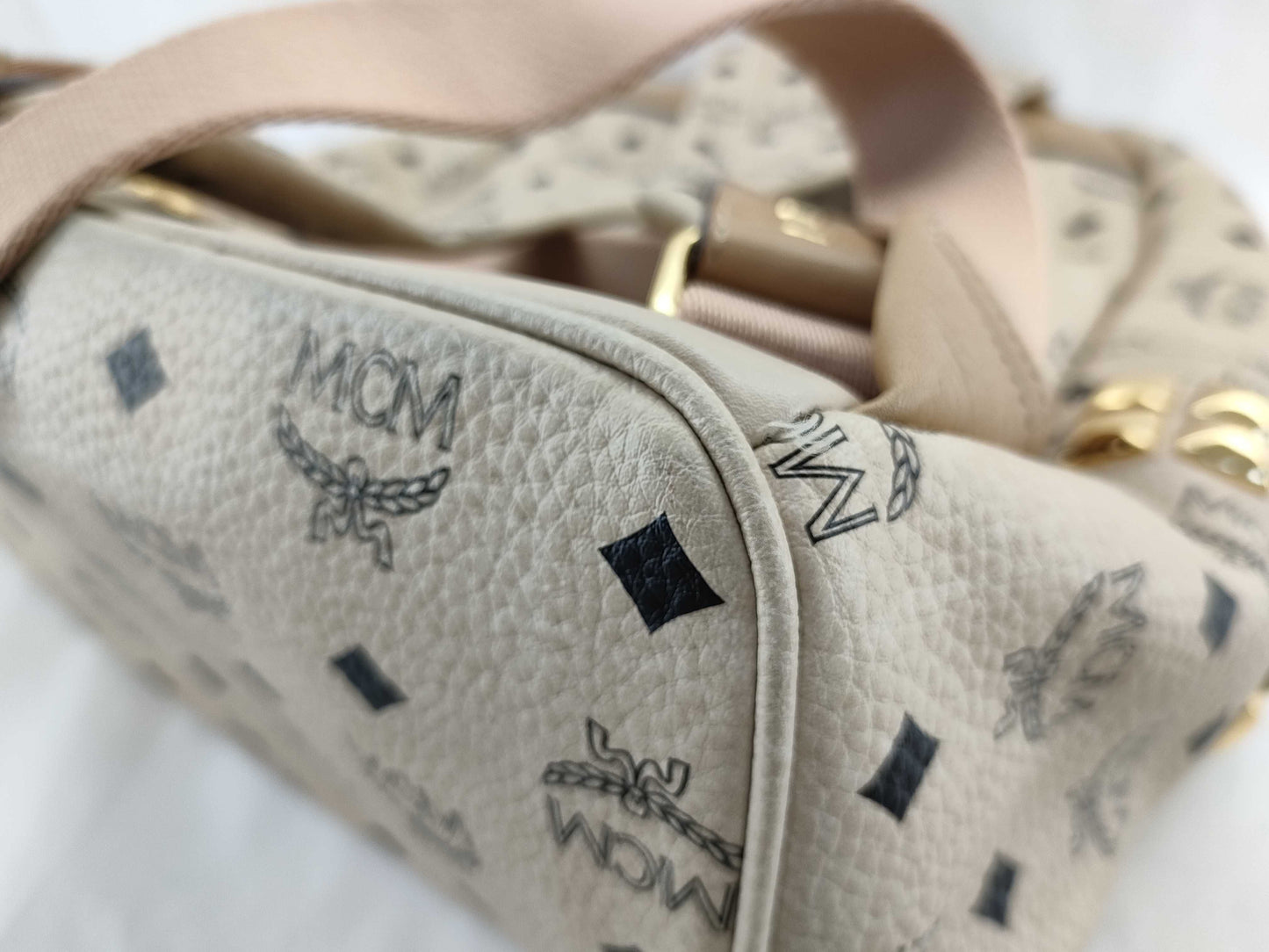 MCM Leather Backpack