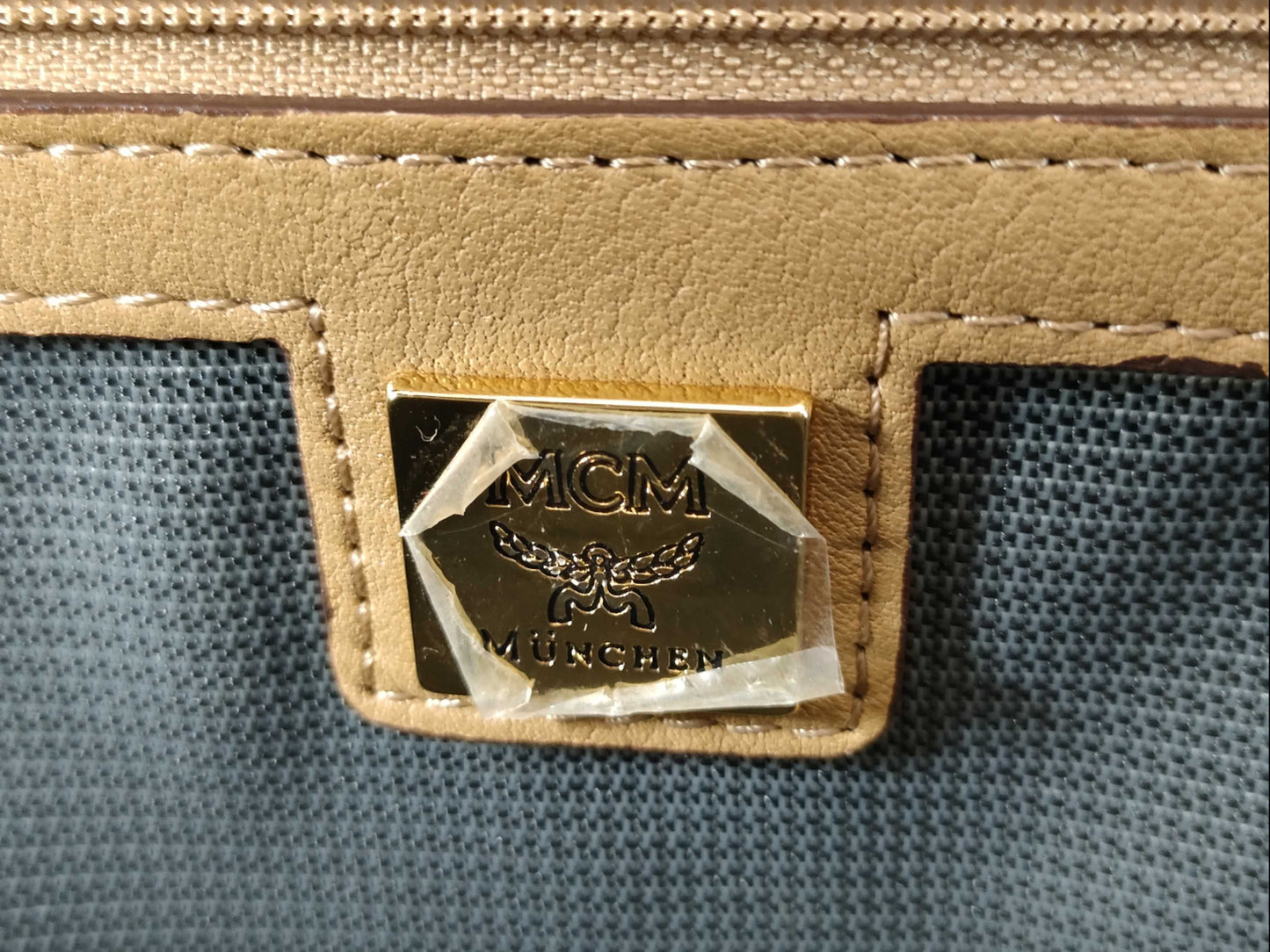MCM Leather Backpack