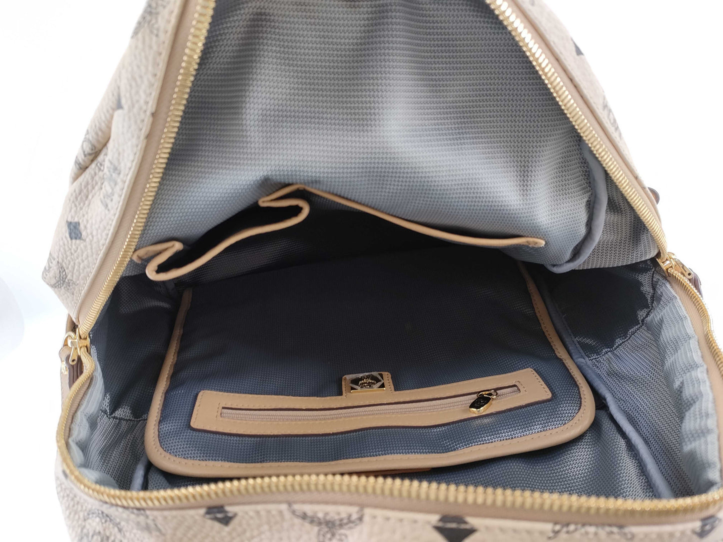 MCM Leather Backpack