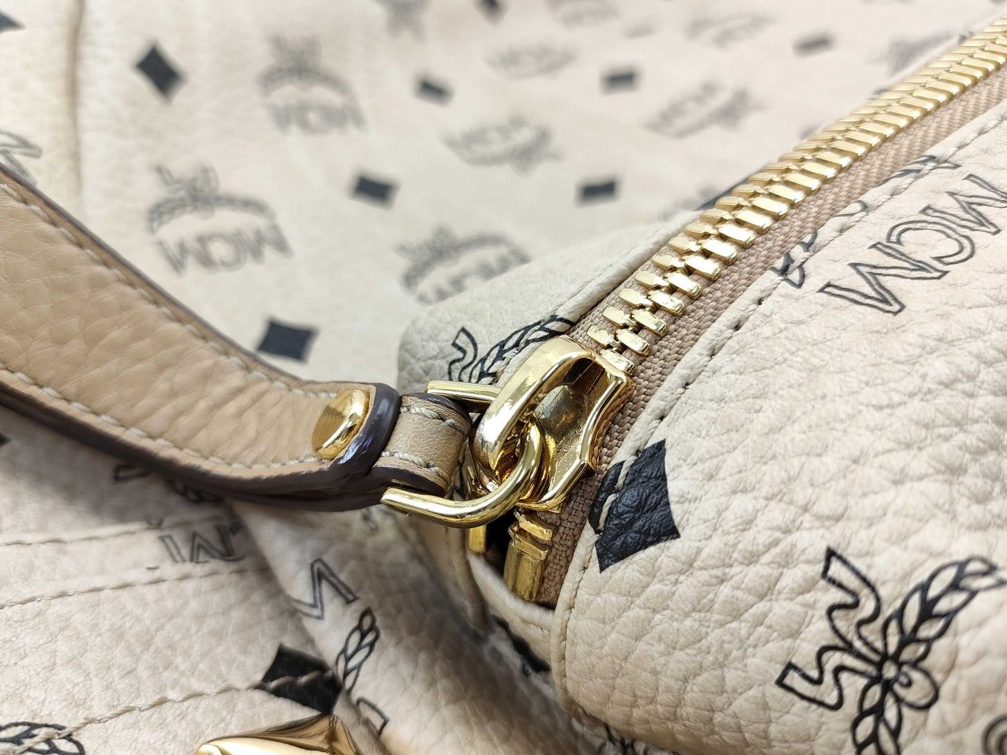 MCM Leather Backpack