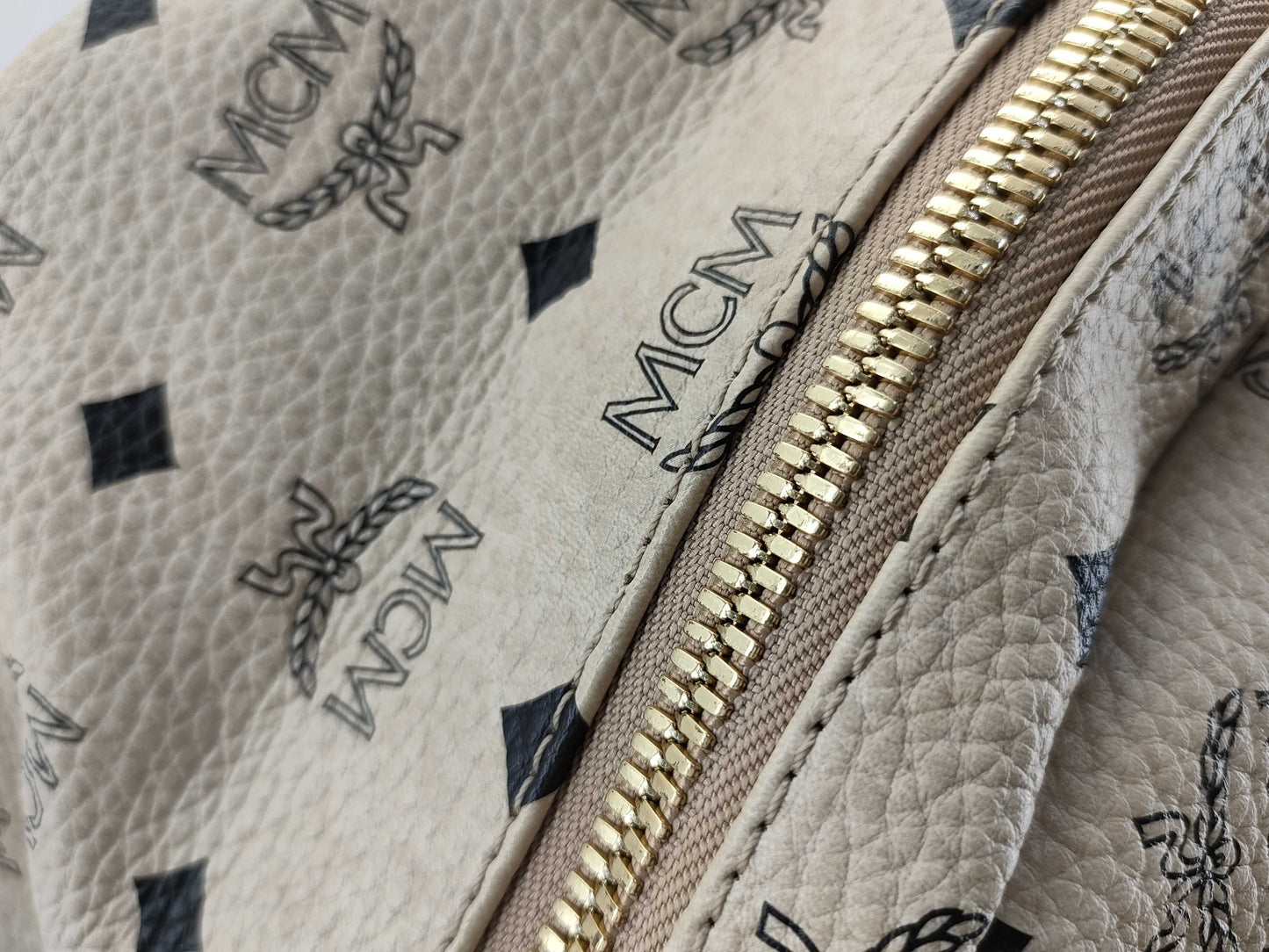 MCM Leather Backpack