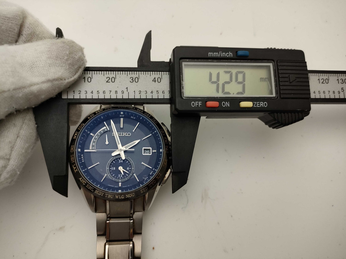 SEIKO 8B63-0AA0 Unoperated Men's Watch