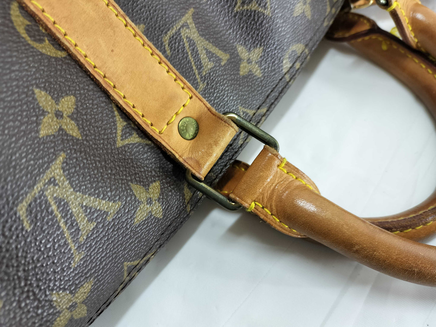 LOUIS VUITTON Monogram M41416 Keepall Bandouliere 50 Boston Bag
