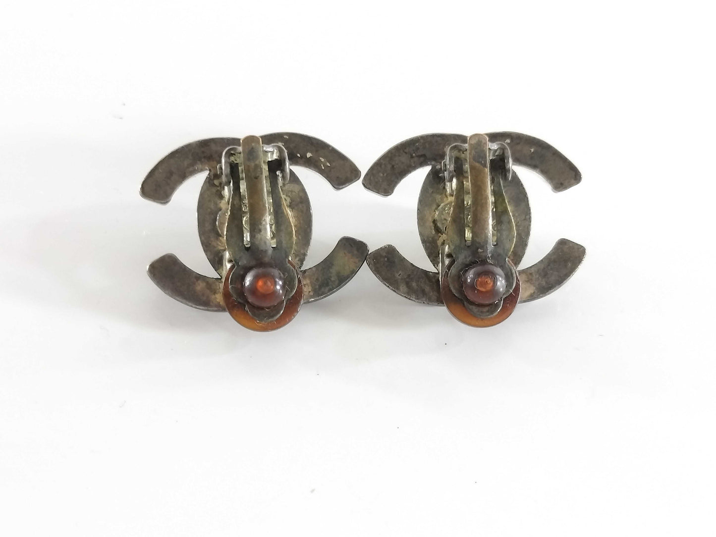 CHANEL 96A Earrings Discoloration Earrings