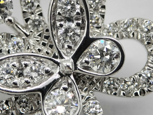 GRAFF Butterfly Diamond WG Au750 4.9g Earrings