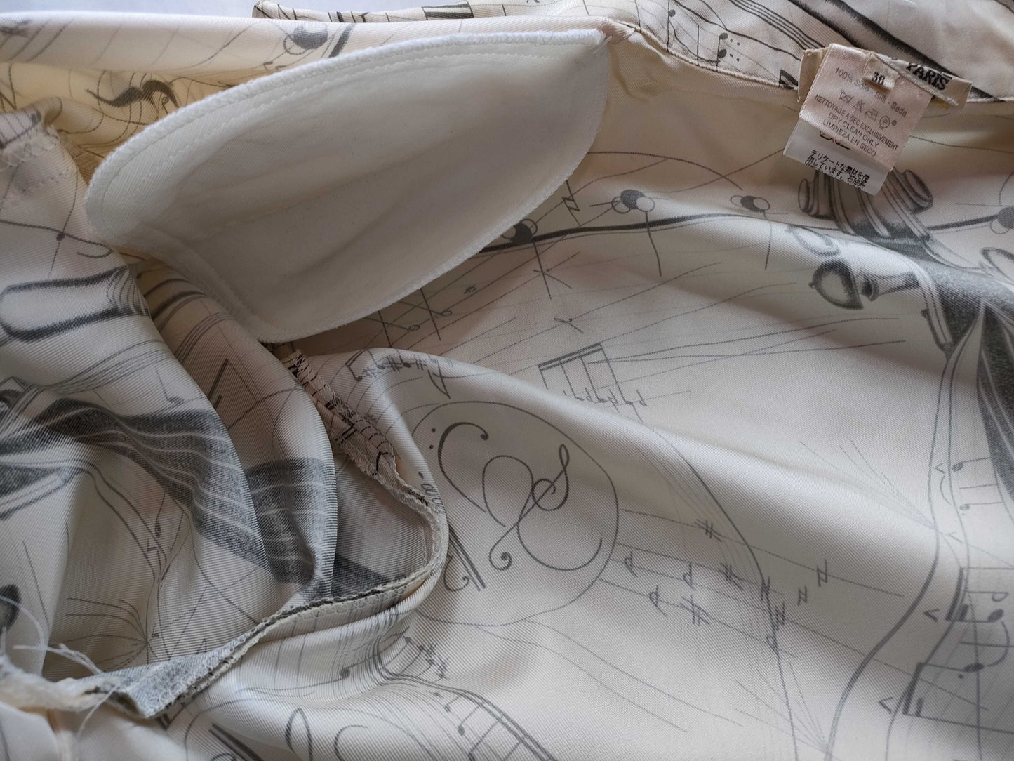 (10462_0071) HERMES Margiela Shirt Violin Top