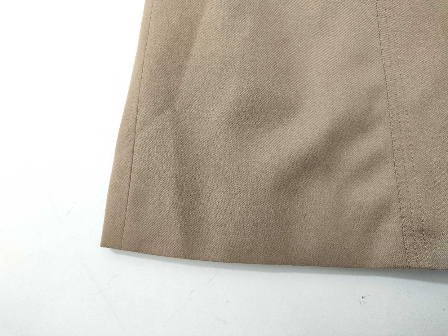 Aquascutum Wool Trench Coat/Beige Coat