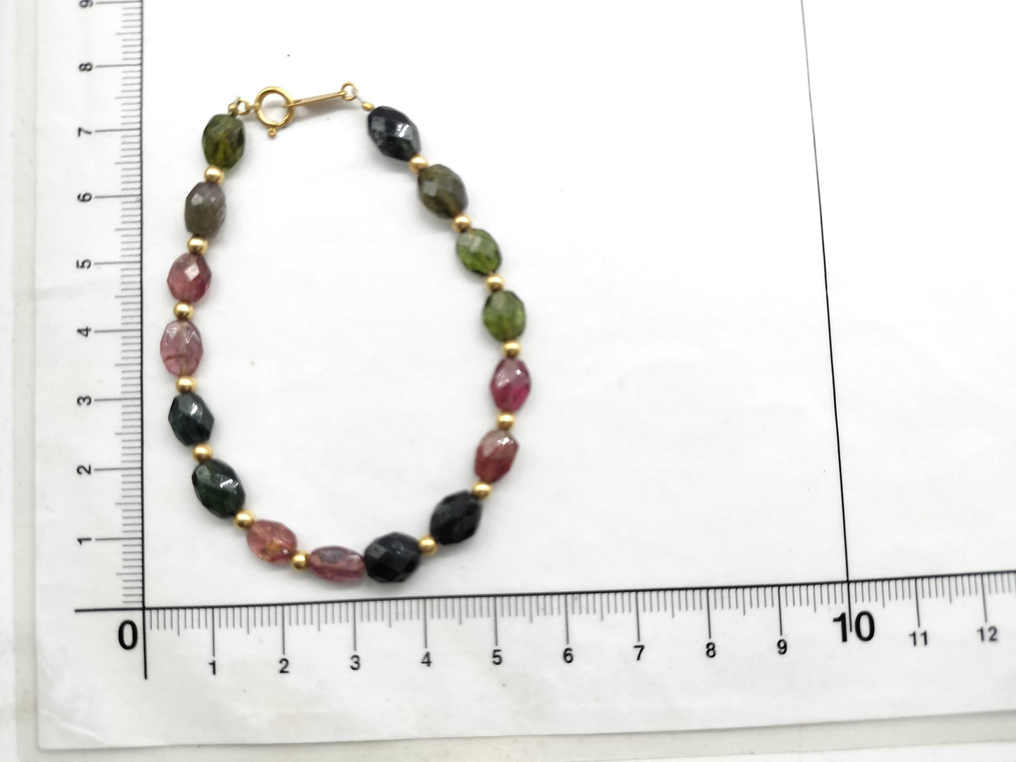 Tourmaline K18/METAL 5.5g Bracelet/Bangle