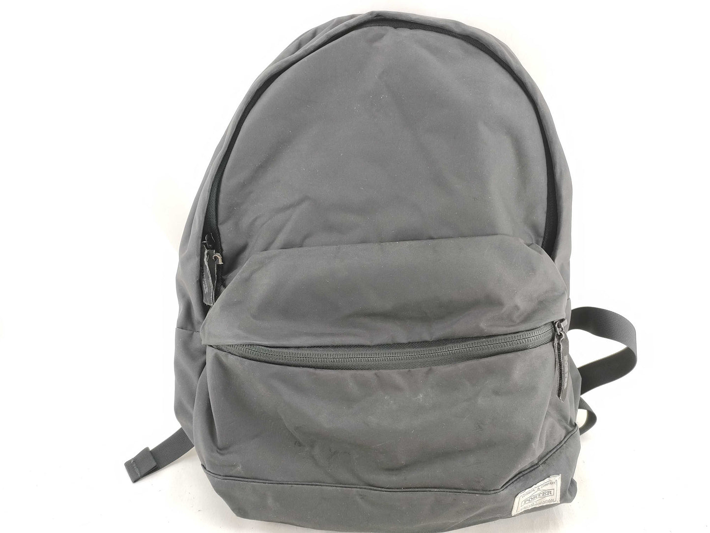 (10460_0302) PORTER Nylon Backpack Black Rucksack