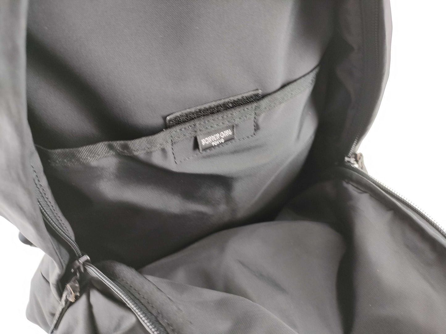 (10460_0302) PORTER Nylon Backpack Black Rucksack
