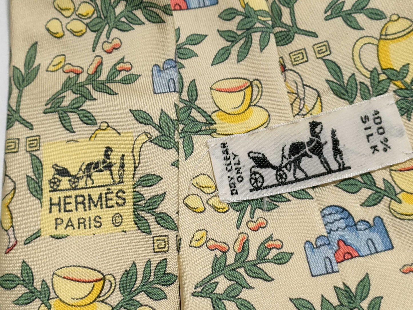 HERMES Tie x 2 Tie
