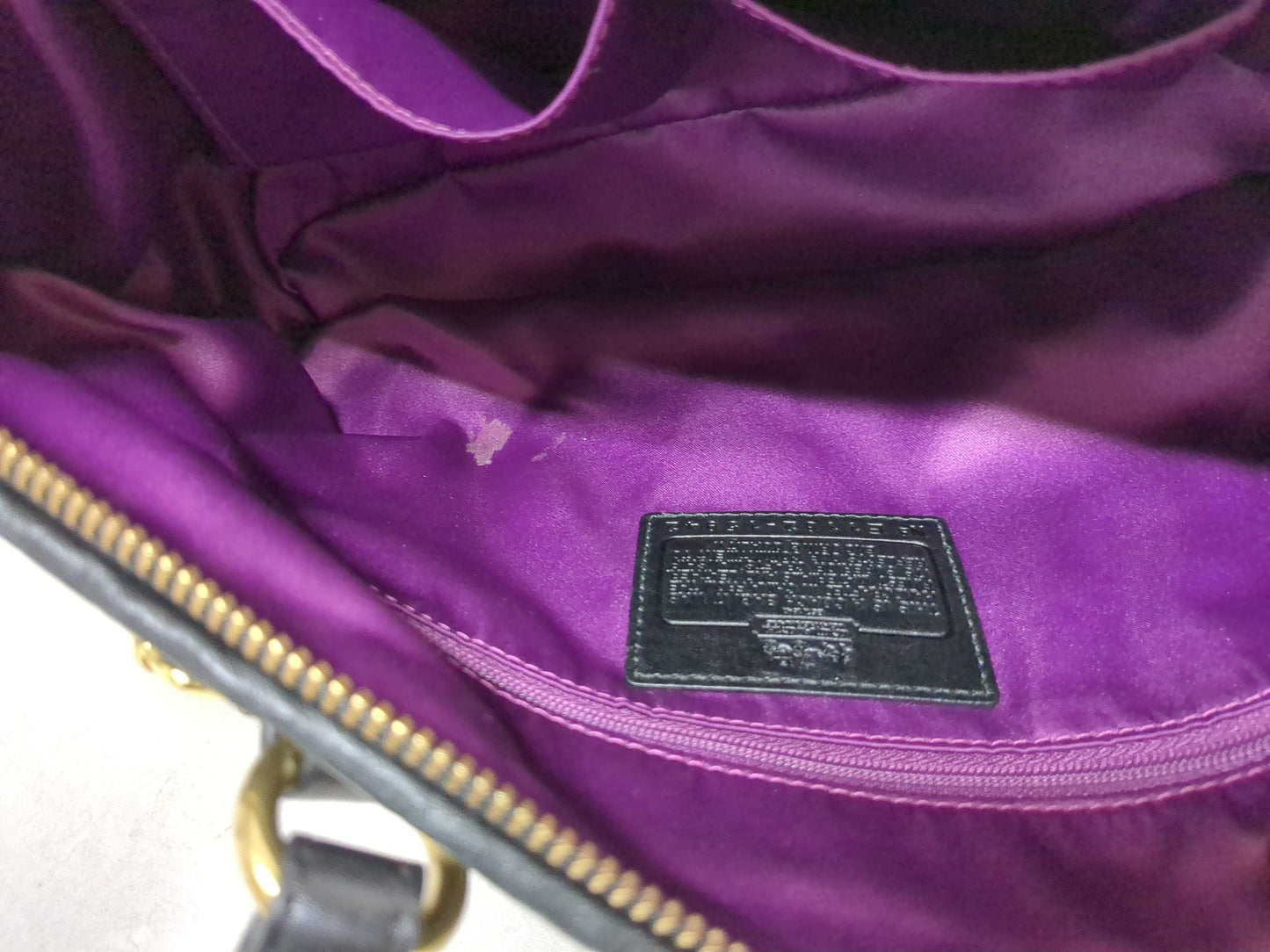 (10463_0071) COACH 2 Pieces 13326 One Shoulder/15942 Gathered Handbag