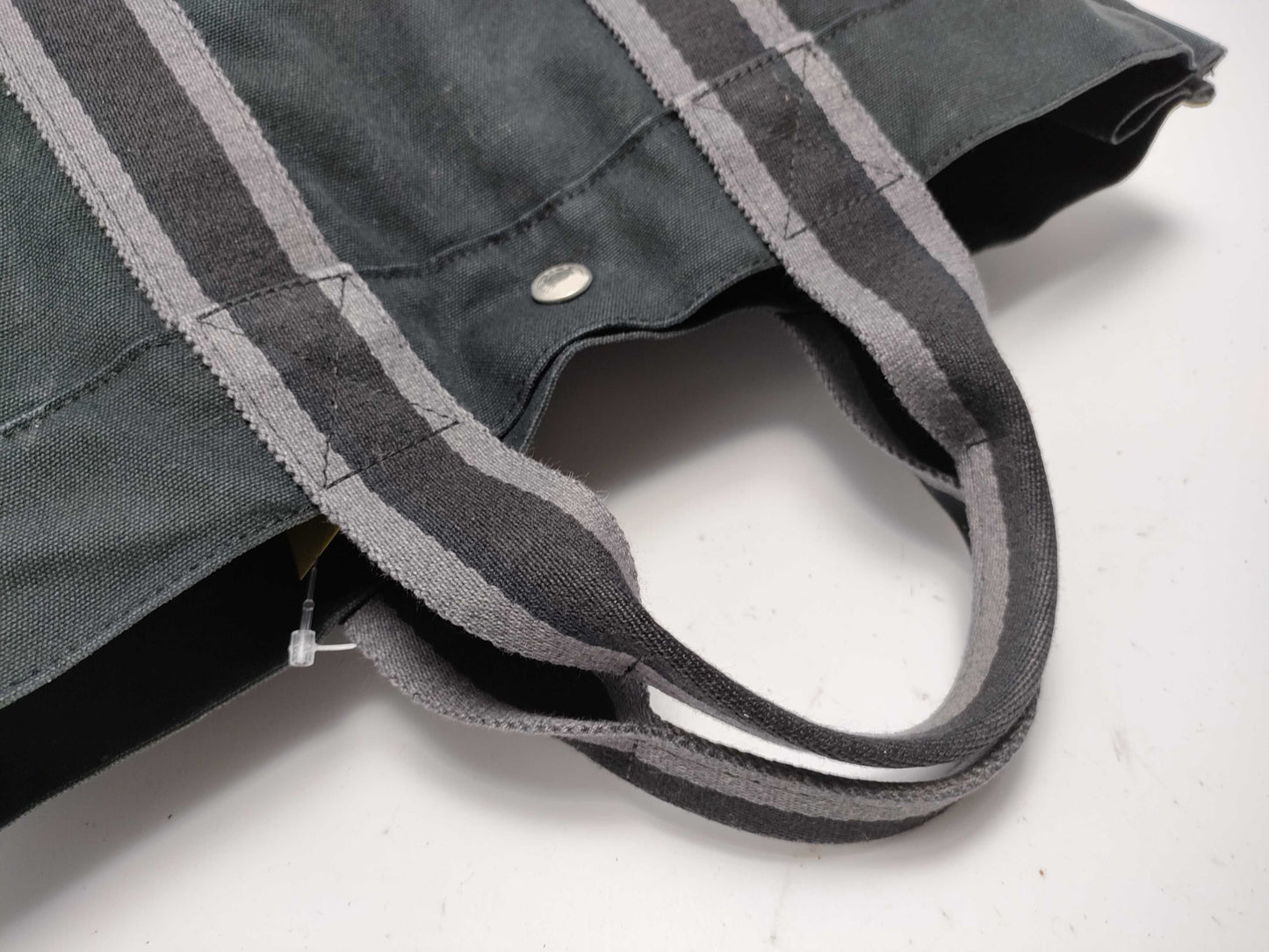 HERMES Air Line Hand Navy Tote Bag