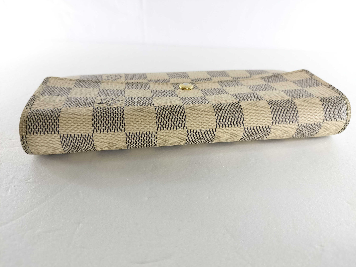 LOUIS VUITTON Damier Azur Portefeuille Sarah Wallet
