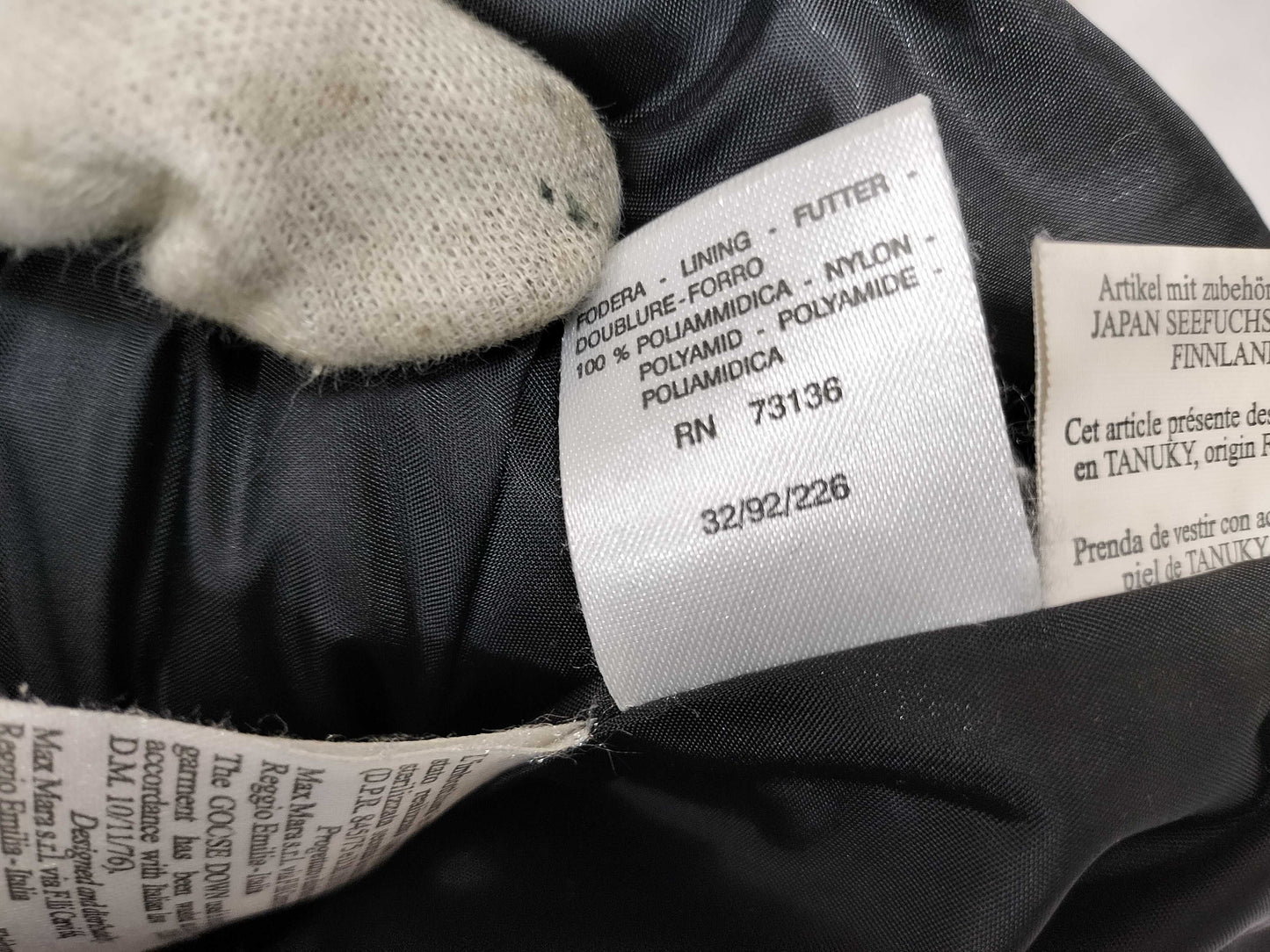 MaxMara Fox Fur A-Line Jacket